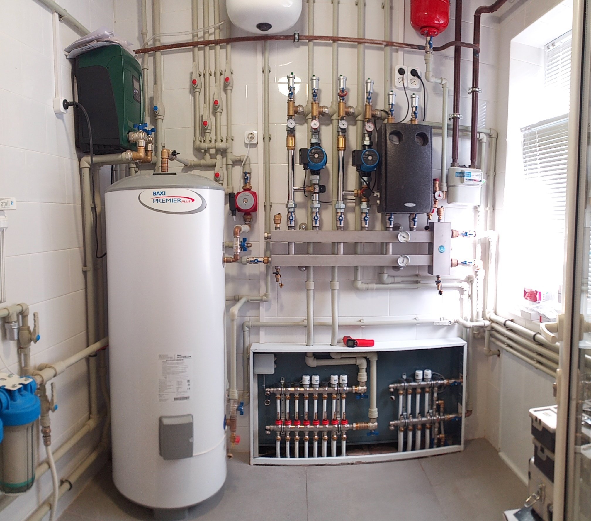 Монтаж отопления частного дома 273 кв.м, Тверь