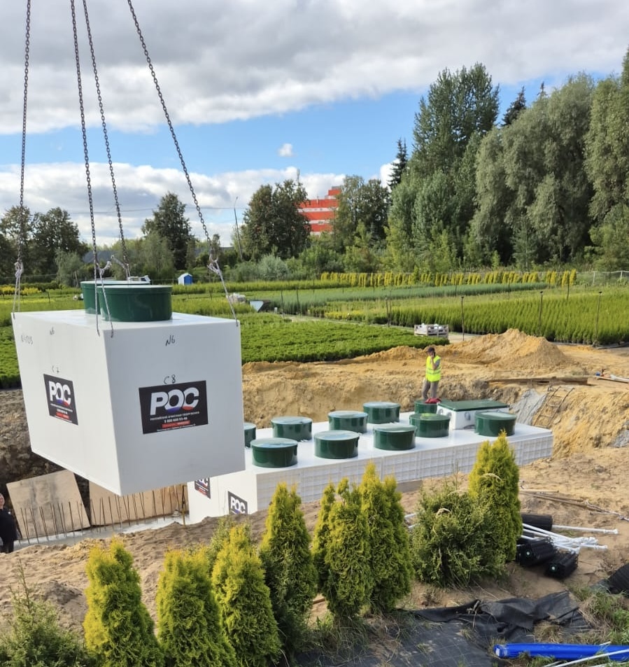 КОС — монтаж очистных сооружений